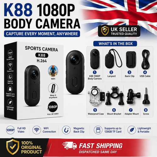 1080p mini body camera - 🔥,