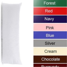 Easy Care Bolster Long Polycotton Pillow Case Only  17 Colours Available