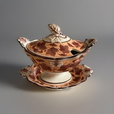 Antique J&W Ridgway Navette