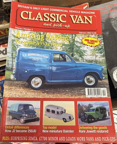 Classic van pick up - up, magazine