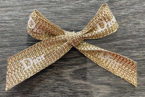 Dior embroidered gift ribbon - dior,