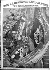 Old Pre-Coronation Number Military Bearing Colours Standards 1911 1165P 20th