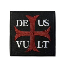 Embroidered Deus Vult God