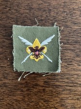 Vtg Green Khaki Twill Scribe