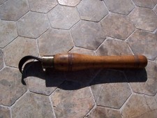  Vintage  Saddlers - Leather Workers Curved Cutting Tool - Cobblers.