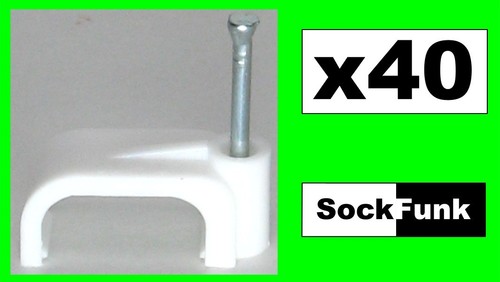 9mm 18mm cable clips - 9mm(h),