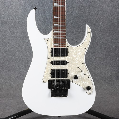 Ibanez rg350dx white 2nd - ibanez,