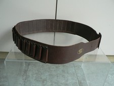 Vintage Leather Gun Belt Ammo