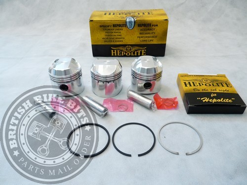 Hepolite piston set 1 - +60, 9:1