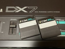 Yamaha DX7 Voice ROM Cartridge Set 1 & 2 Original Vintage for Synthesizer Japan