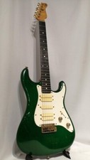 Valley Arts M Series S7 HSH Green Made in Japan 80s-90s ST Type Electric Guitar