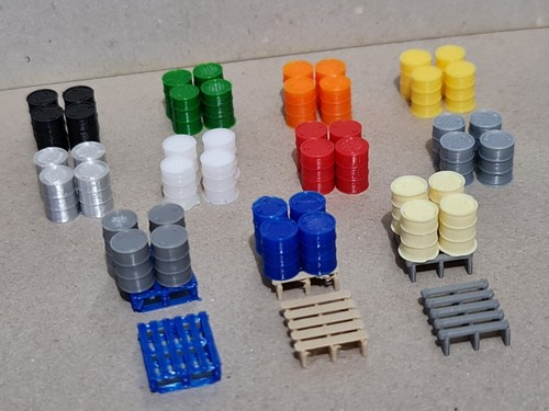 Gauge oil drums pallets - oil, &