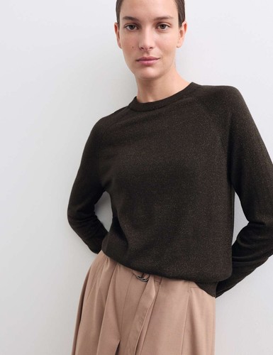 Jaeger womens wool crew - jaeger,