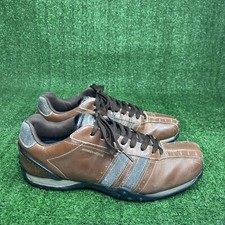 Skechers Men Shoes Brown Citywalk Malton Sport Fusion Lace Up Sneaker Sz 10.5