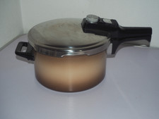 Pressure Cooker - Silit Sicomatic-A - Enamel - Brown - Vintage - 4.5 Litre