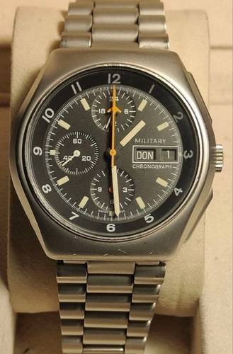 Tutima military chronograph - military,