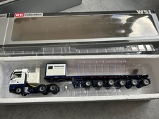 WSI 1:50 Breuer & Wasel MAN TGX Nooteboom Ballast Trailer + 10ft Container