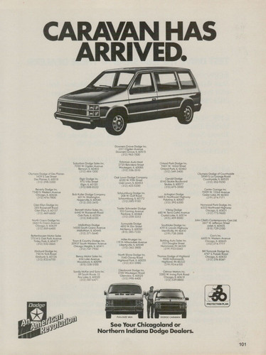 1984 dodge caravan has arrived - 1984,