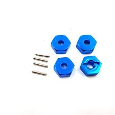 12mm Aluminium Wheel Hex Kit (X4) for FTX Alloy Blue RC Carnage, Outlaw, Vantage