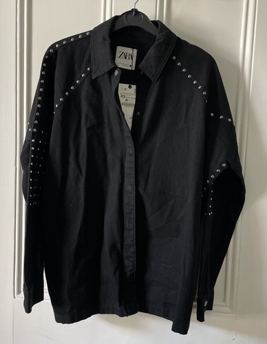 New zara oversized studded - zara,