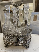 Gorgeous Silver Plated Cruet