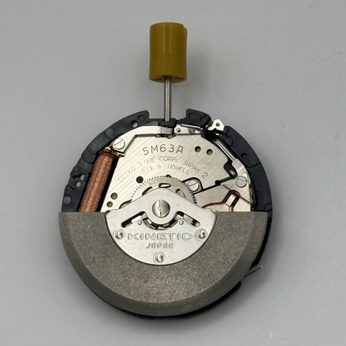Seiko 5m63a kinetic watch - 5m63a,