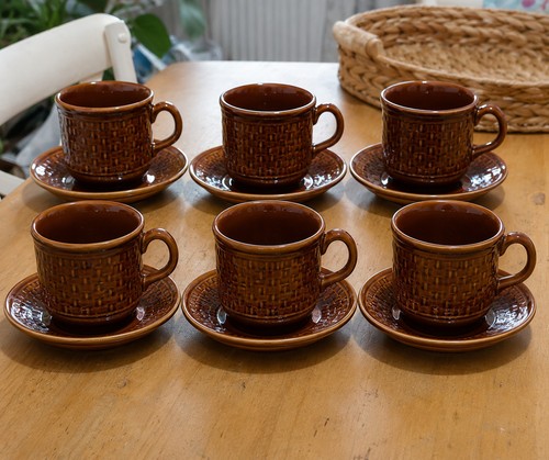 Vintage tams ware - basket, weave