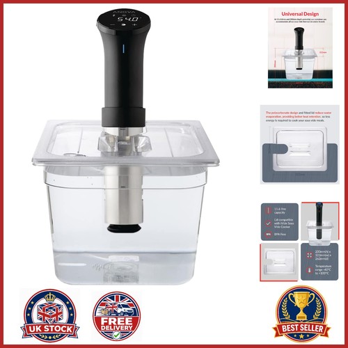 Sous vide container - vide, for
