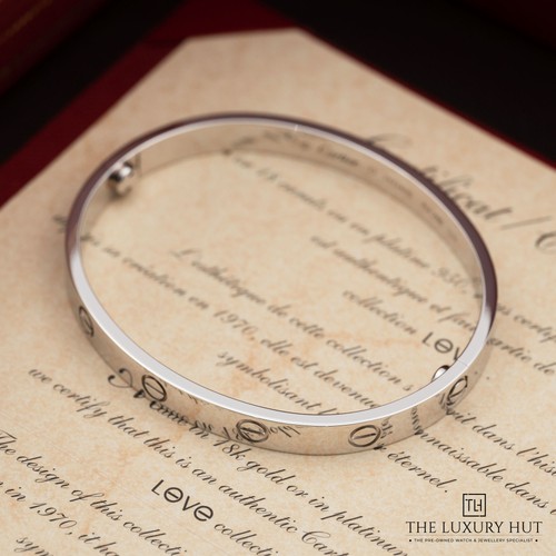 Cartier 18ct white - 18ct, love