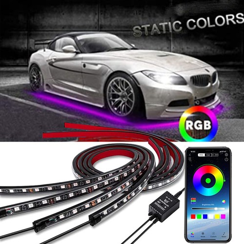 Car flexible underglow - car, lamp