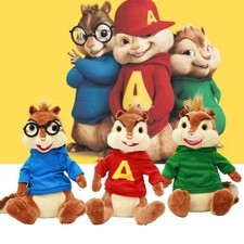 Cuddly Alvin And The Chipmunks Plush Soft Stuffed Animal Doll Toy Gift