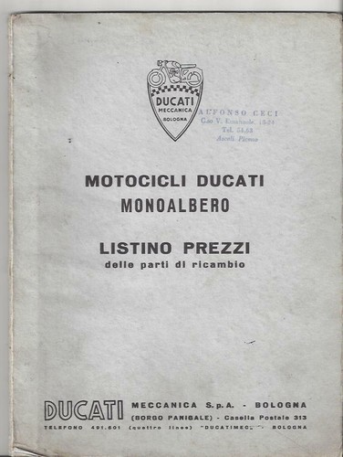 Ducati 160 250 350cc cross - 250, gt