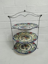 3 Tier Cake Stand By Coalport Kingsware "Canton" Pattern A.DJ750