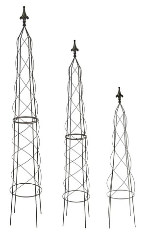 Garden obelisks climbing - obelisks,