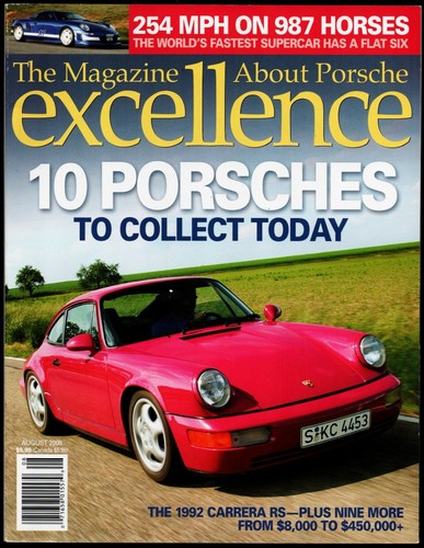 August 2008 porsche excellence - porsche,
