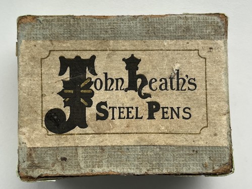 Antique john heath pen - pen, nibs