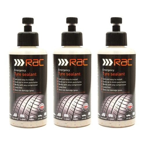 Rac emergency tyre slime - emergency,