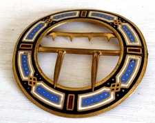 Vintage Enamel Belt Sash