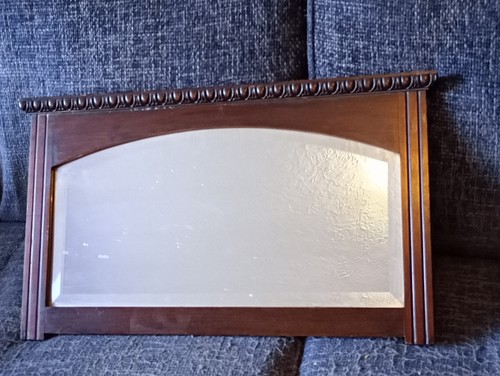 Art nouveau mirror antique - art,