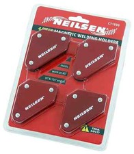 4pc Magnetic Magnet Arrows Welder Welding Holder 3 Angles Soldering 10lb