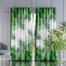 Curtains Floral Design Window