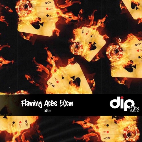 Flaming aces hydrographics - flaming,