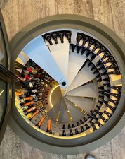 Walk-On Glass Well Cover Floor - Spiral Staircase Wine Cellar Door Access Hatch