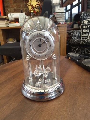 Chrome silverered glass dome - glass,