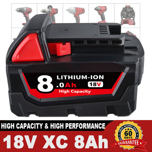 M18 for milwaukee 18v - m18, 8.0