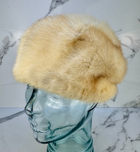 Vintage blonde mink fur - blonde,