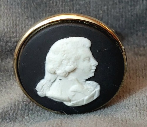 Vintage dark black - dark, wedgwood