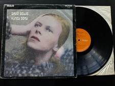 David Bowie - Hunky Dory 1972 RCA Titanic, Chrysalis, Rondor B1 credits VG+