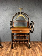 Victorian Mangle Wine Bar Cast Iron Antique