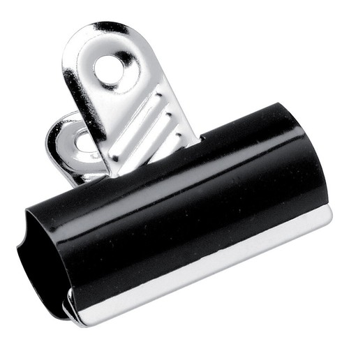 Bulldog clips grip black - clips,